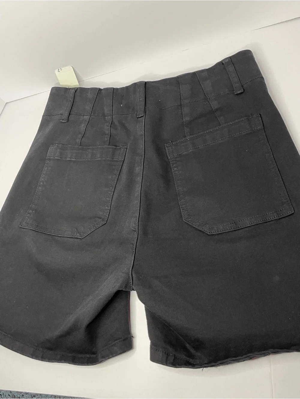 CHARLIE B Black cotton shorts